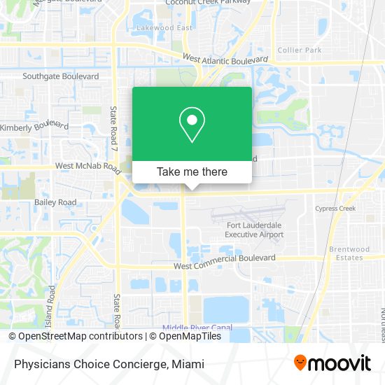 Mapa de Physicians Choice Concierge