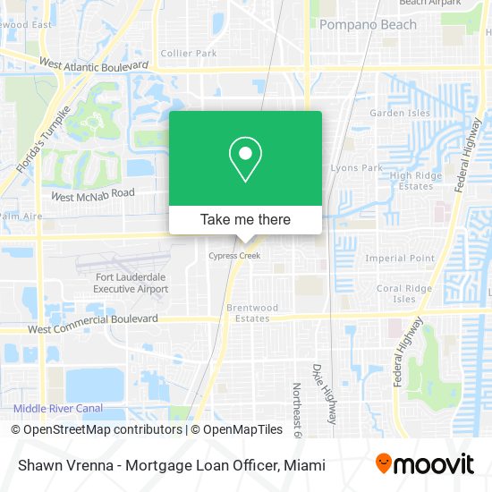 Shawn Vrenna - Mortgage Loan Officer map