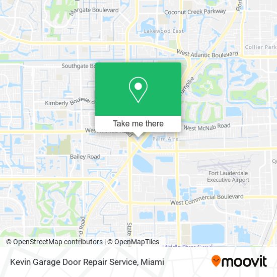 Kevin Garage Door Repair Service map