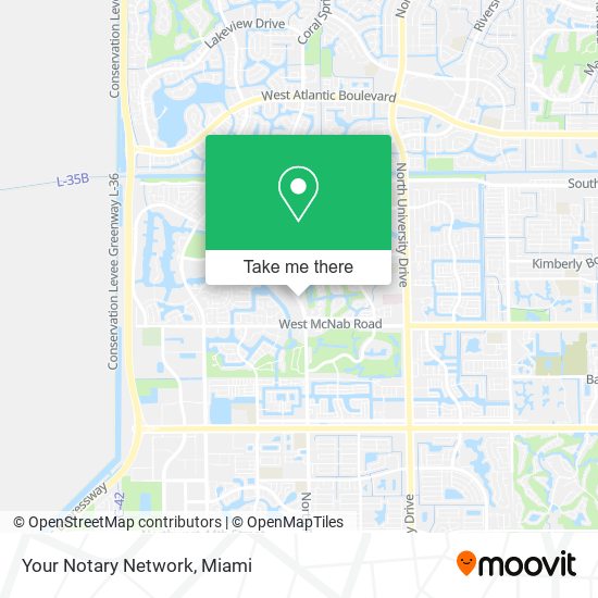 Your Notary Network map