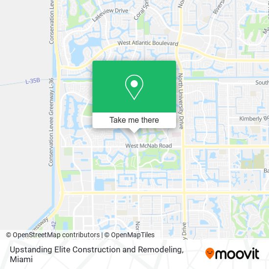 Upstanding Elite Construction and Remodeling map