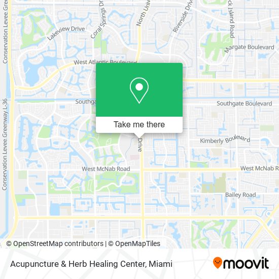 Mapa de Acupuncture & Herb Healing Center