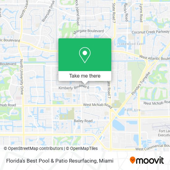 Mapa de Florida's Best Pool & Patio Resurfacing