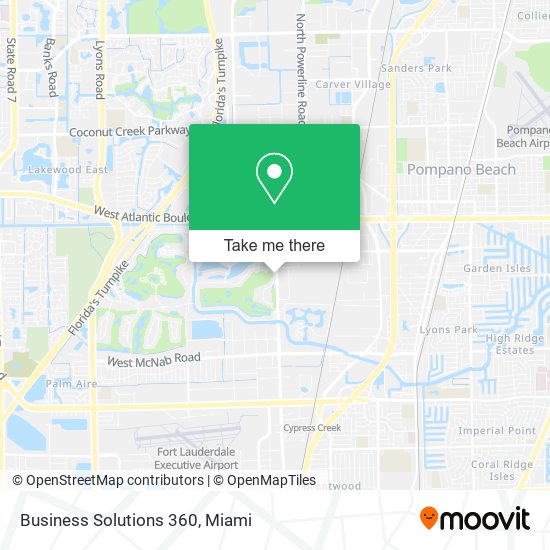 Business Solutions 360 map