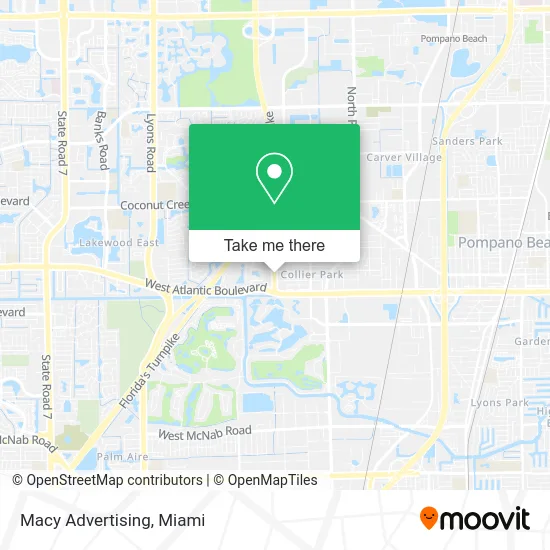 Macy Advertising map
