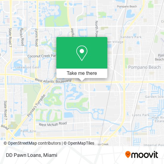 DD Pawn Loans map