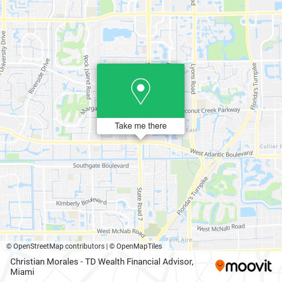 Mapa de Christian Morales - TD Wealth Financial Advisor