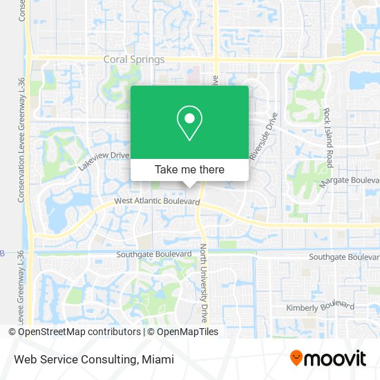 Web Service Consulting map