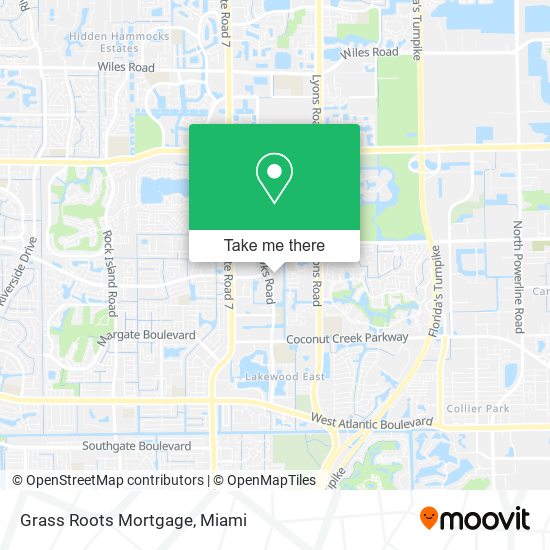 Grass Roots Mortgage map