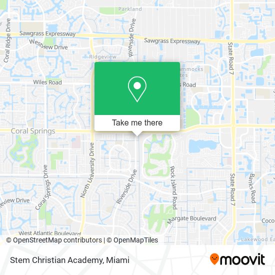 Stem Christian Academy map