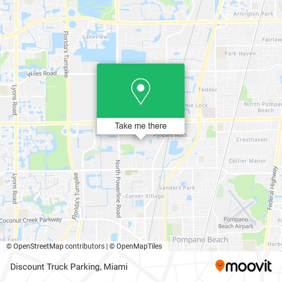 Mapa de Discount Truck Parking