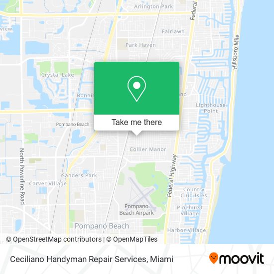 Mapa de Ceciliano Handyman Repair Services