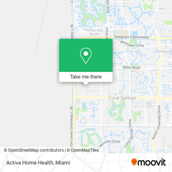 Activa Home Health map