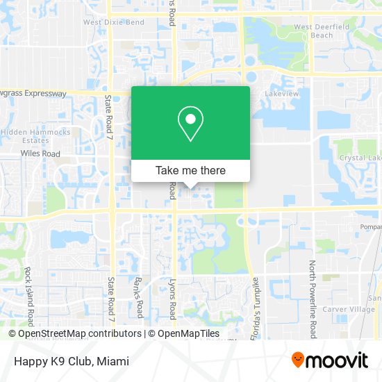 Happy K9 Club map