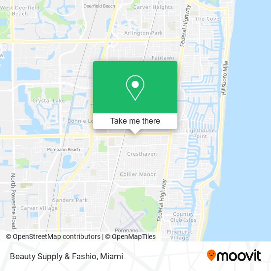 Beauty Supply & Fashio map