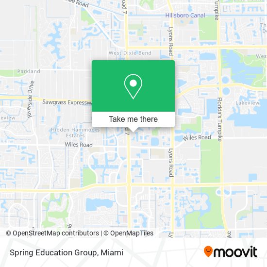 Spring Education Group map