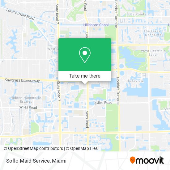 Mapa de Soflo Maid Service