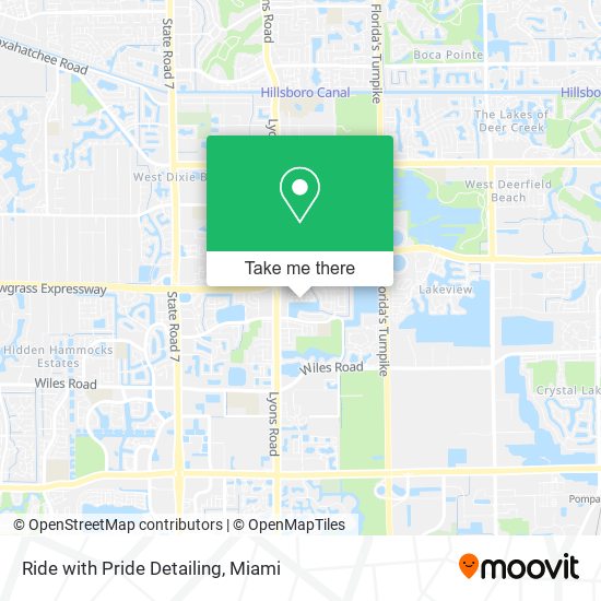 Ride with Pride Detailing map