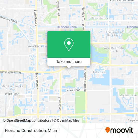 Floriano Construction map