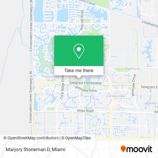 Mapa de Marjory Stoneman D