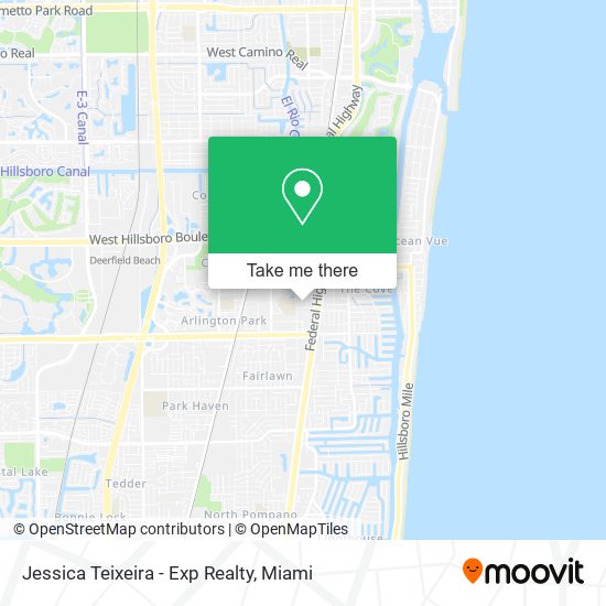 Jessica Teixeira - Exp Realty map