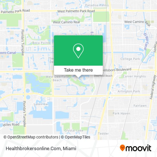 Healthbrokersonline.Com map