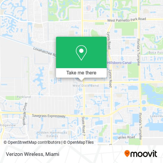 Verizon Wireless map