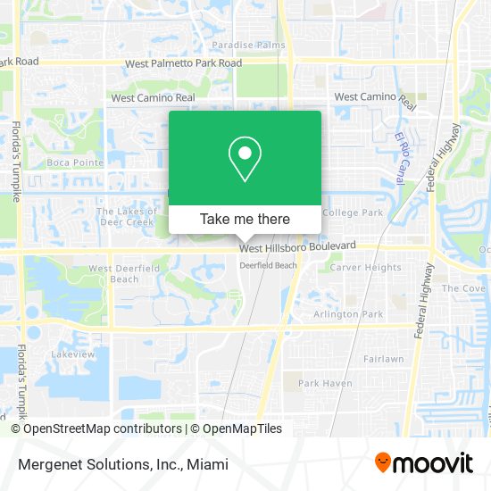 Mergenet Solutions, Inc. map