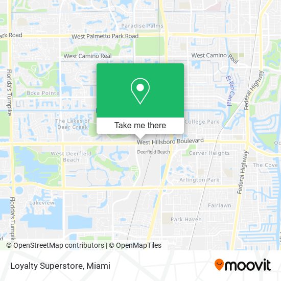 Loyalty Superstore map