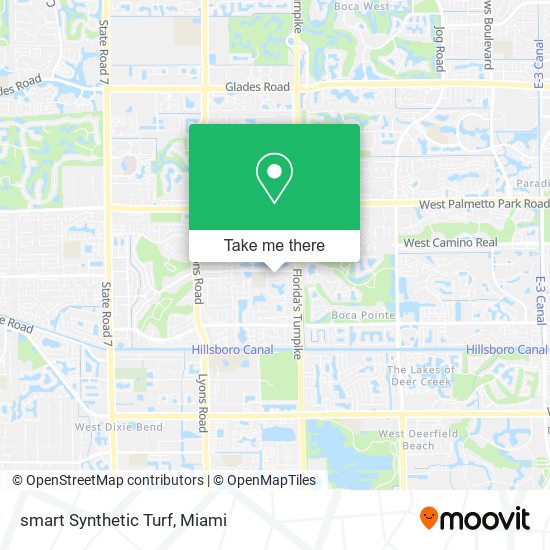 smart Synthetic Turf map