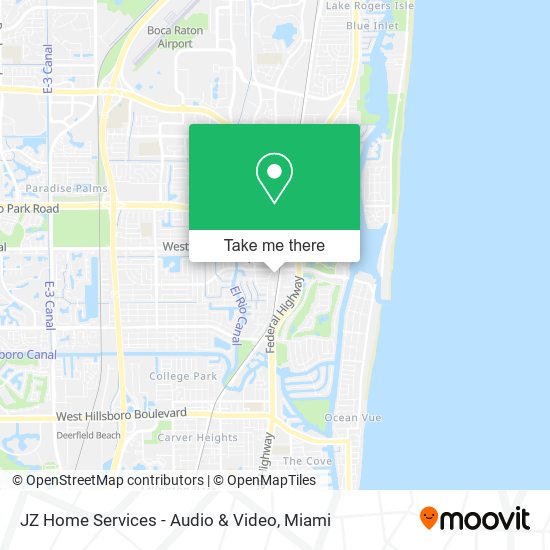 JZ Home Services - Audio & Video map