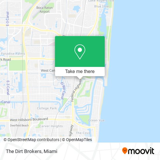 The Dirt Brokers map