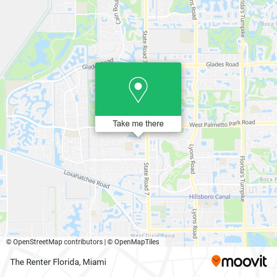 Mapa de The Renter Florida