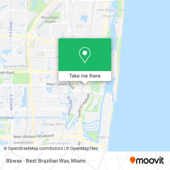 Bbwax - Best Brazilian Wax map