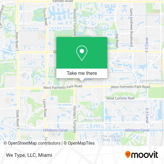 We Type, LLC map