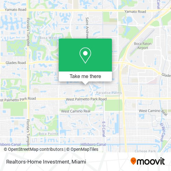 Realtors-Home Investment map