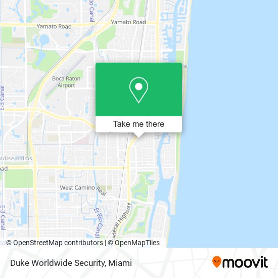 Duke Worldwide Security map