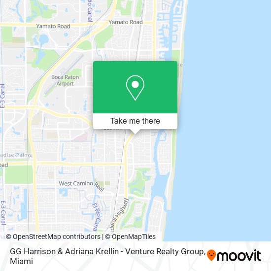 Mapa de GG Harrison & Adriana Krellin - Venture Realty Group