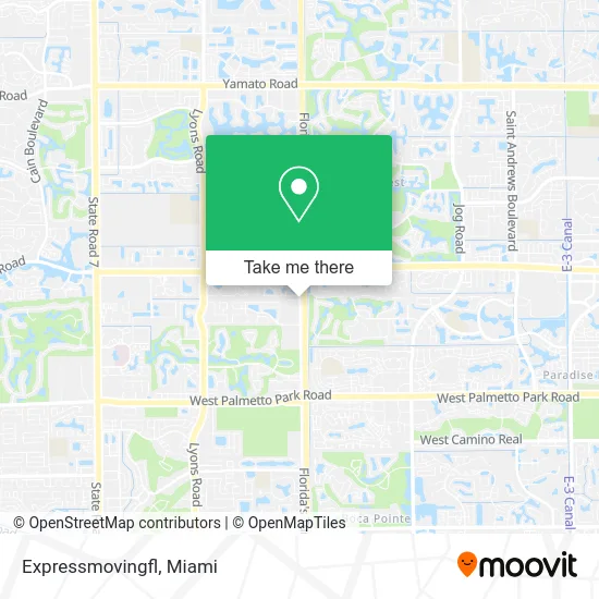 Expressmovingfl map