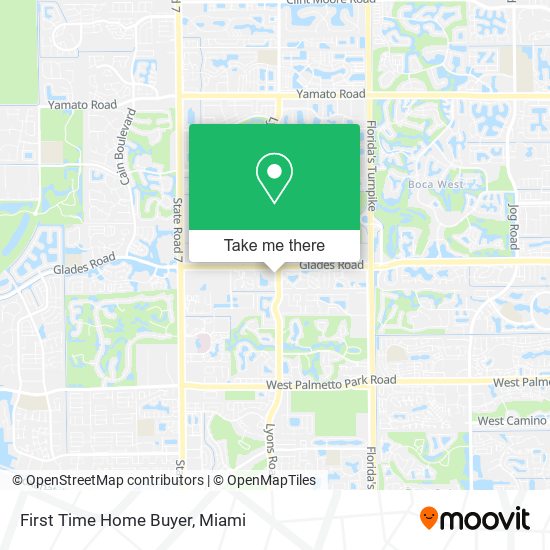 First Time Home Buyer map