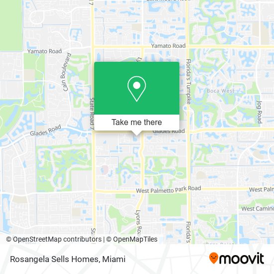 Rosangela Sells Homes map