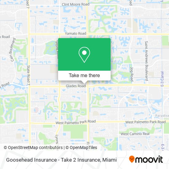 Goosehead Insurance - Take 2 Insurance map