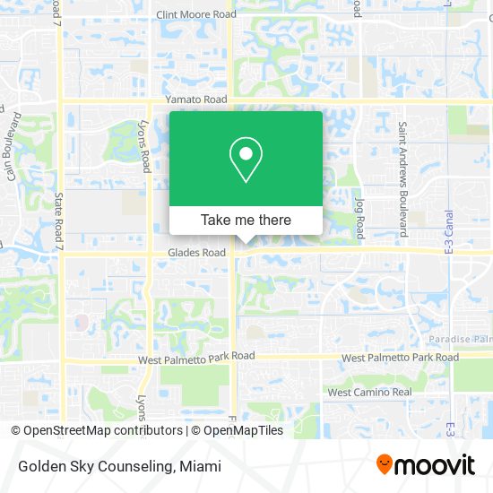 Golden Sky Counseling map