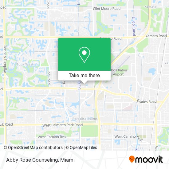 Abby Rose Counseling map