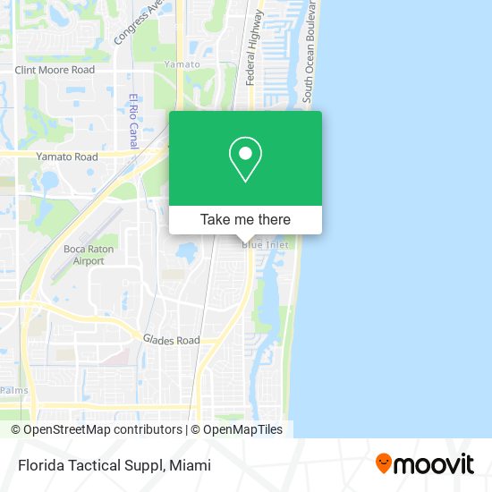 Florida Tactical Suppl map