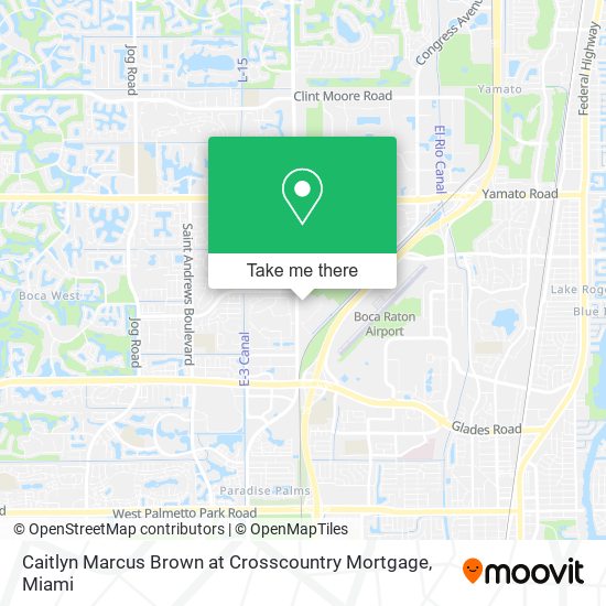 Mapa de Caitlyn Marcus Brown at Crosscountry Mortgage