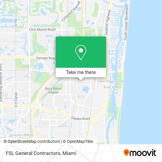 FSL General Contractors map