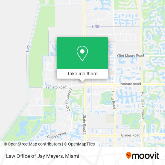 Law Office of Jay Meyers map