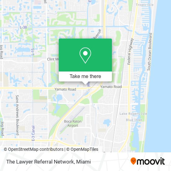 The Lawyer Referral Network map