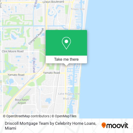 Mapa de Driscoll Mortgage Team by Celebrity Home Loans